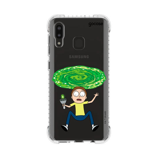 Capinha para celular Rick & Morty - Morty e o Portal Dimensional