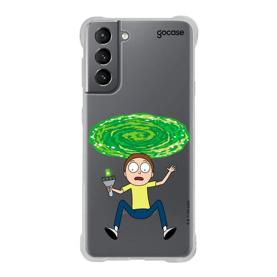 Capinha para celular Rick & Morty - Morty e o Portal Dimensional