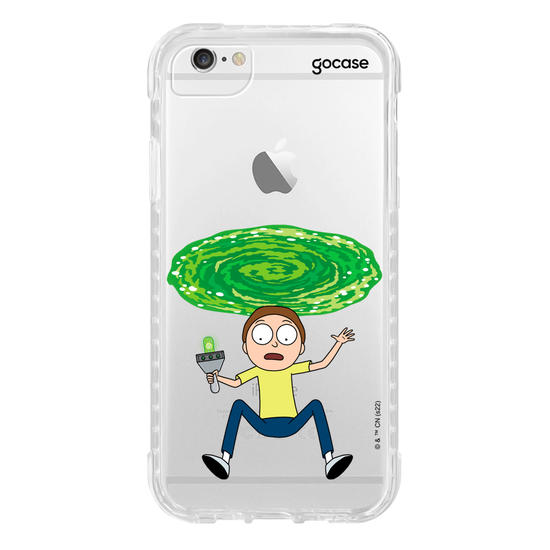 Capinha para celular Rick & Morty - Morty e o Portal Dimensional