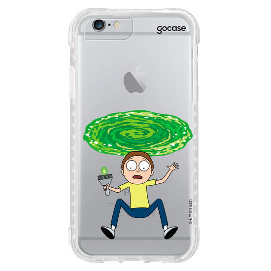 Capinha para celular Rick & Morty - Morty e o Portal Dimensional
