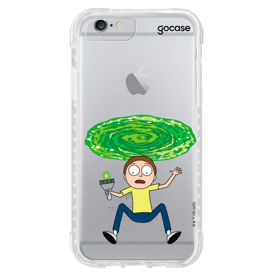 Capinha para celular Rick & Morty - Morty e o Portal Dimensional