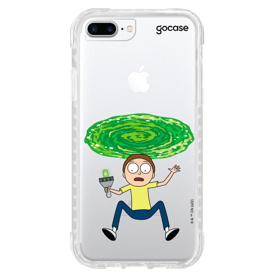Capinha para celular Rick & Morty - Morty e o Portal Dimensional