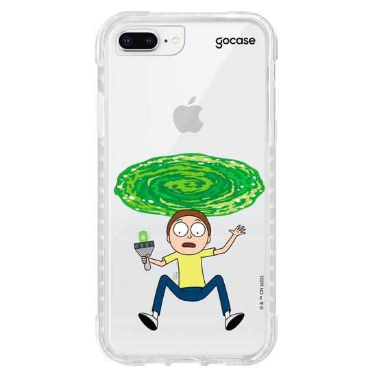 Capinha para celular Rick & Morty - Morty e o Portal Dimensional