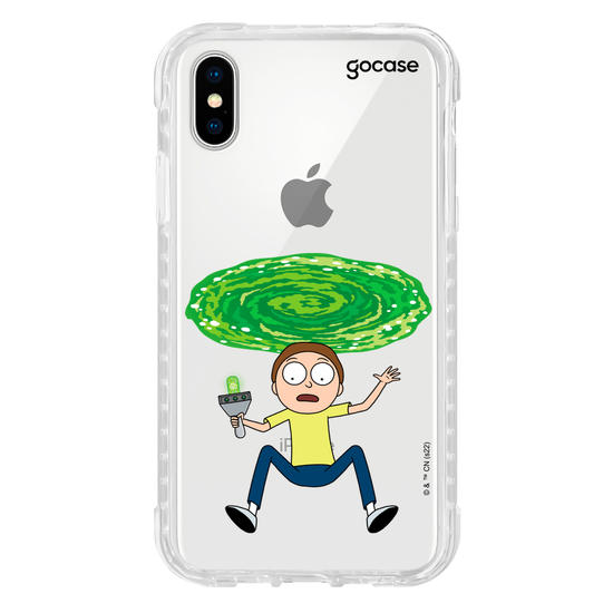 Capinha para celular Rick & Morty - Morty e o Portal Dimensional