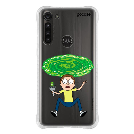 Capinha para celular Rick & Morty - Morty e o Portal Dimensional
