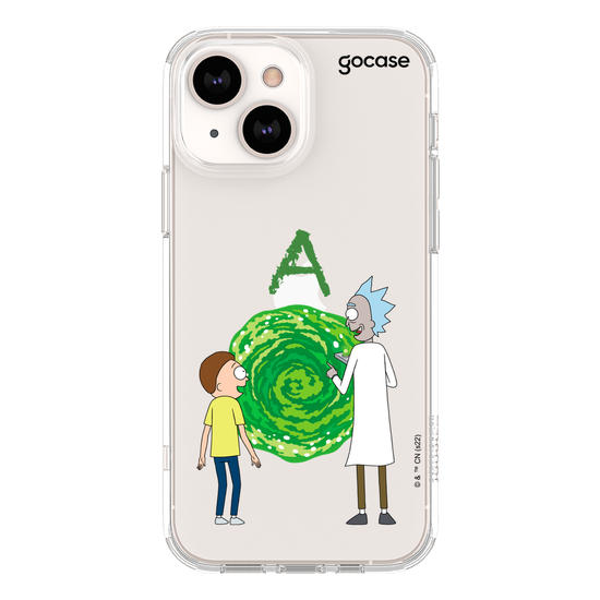 Rick & Morty - Rick, Morty & the Dimensional Doorl Phone Case