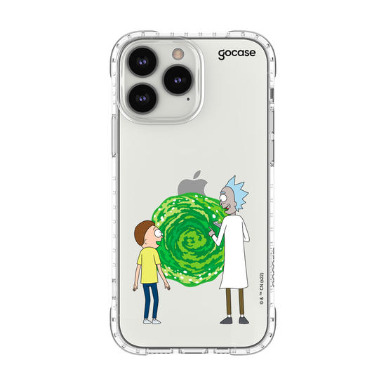 Capinha para celular Rick & Morty - Rick, Morty e o Portal Dimensional