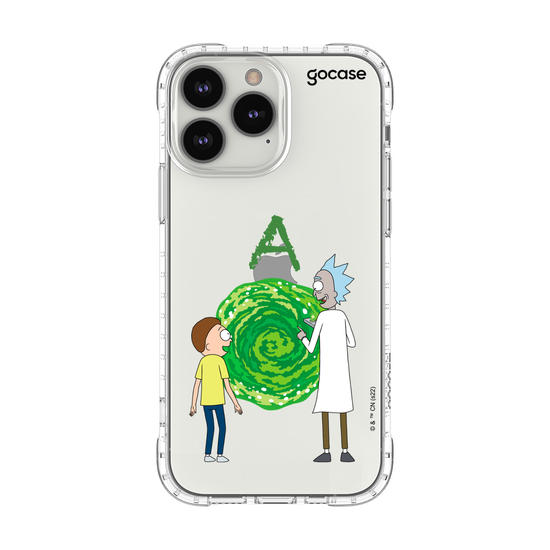 Capinha para celular Rick & Morty - Rick, Morty e o Portal Dimensional
