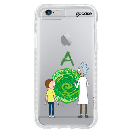 Capinha para celular Rick & Morty - Rick, Morty e o Portal Dimensional
