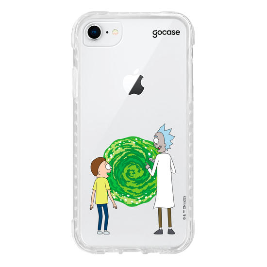 Capinha para celular Rick & Morty - Rick, Morty e o Portal Dimensional
