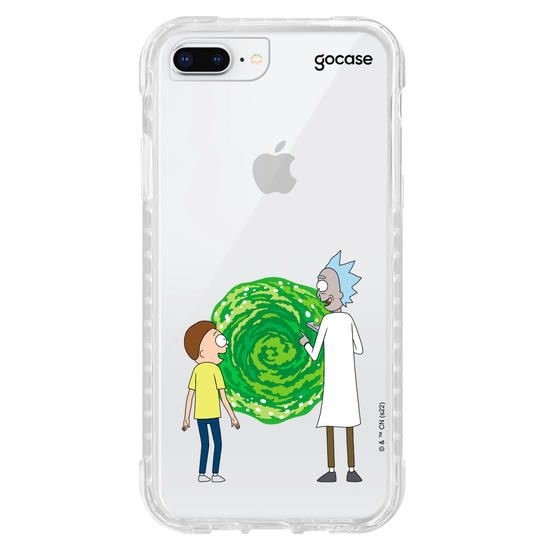 Capinha para celular Rick & Morty - Rick, Morty e o Portal Dimensional