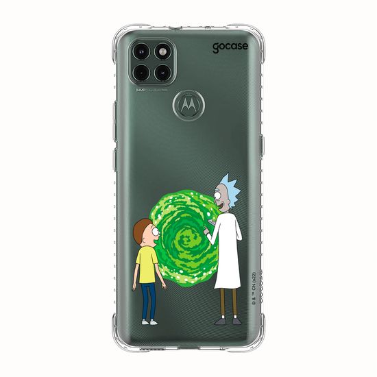 Capinha para celular Rick & Morty - Rick, Morty e o Portal Dimensional