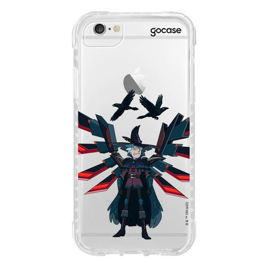 Capinha para celular Rick & Morty - Rick, o Homem Corvo