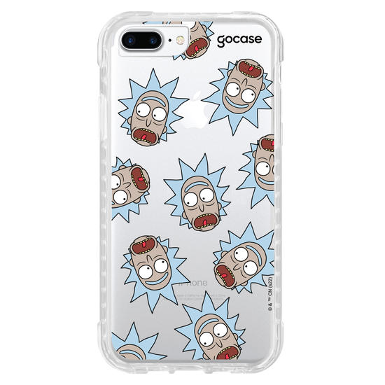 Capinha para celular Rick & Morty - Rick Pattern