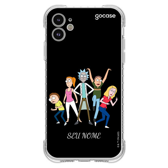 Capinha para celular Rick & Morty - Familia Smith
