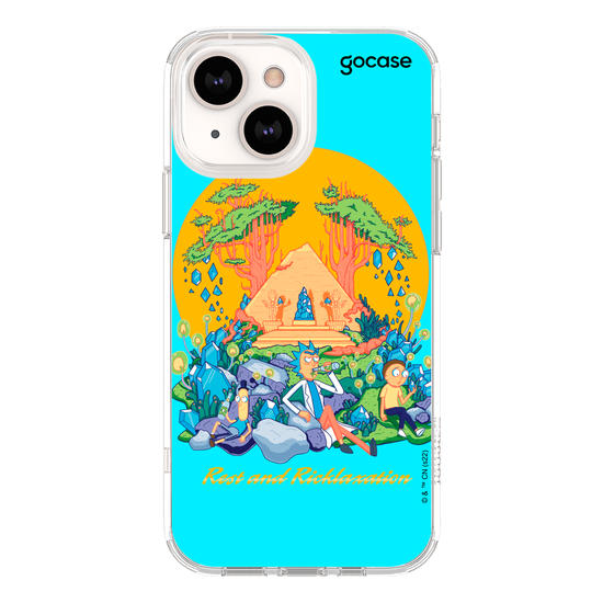 Rick & Morty - Resting & Ricklaxation Phone Case