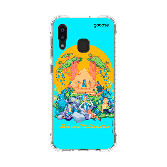 Capinha para celular Rick & Morty - Descansando e Ricklaxando