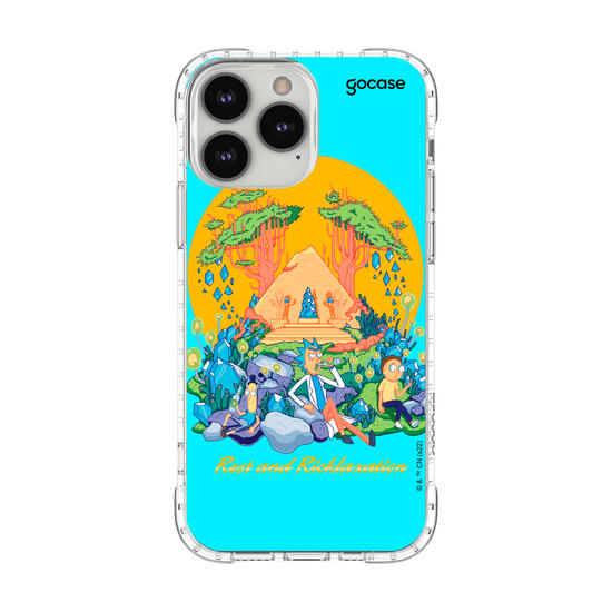Capinha para celular Rick & Morty - Descansando e Ricklaxando