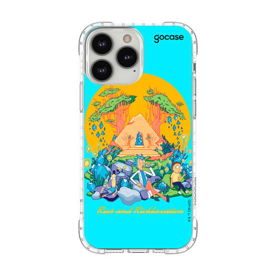 Capinha para celular Rick & Morty - Descansando e Ricklaxando