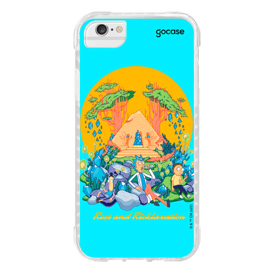 Capinha para celular Rick & Morty - Descansando e Ricklaxando