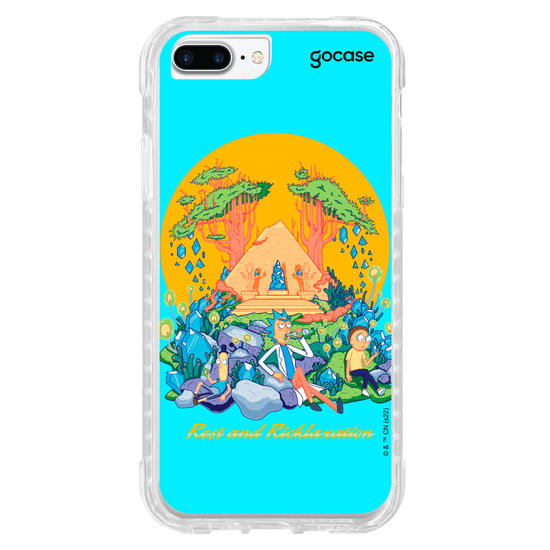 Capinha para celular Rick & Morty - Descansando e Ricklaxando