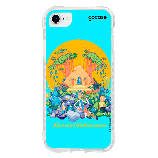Capinha para celular Rick & Morty - Descansando e Ricklaxando