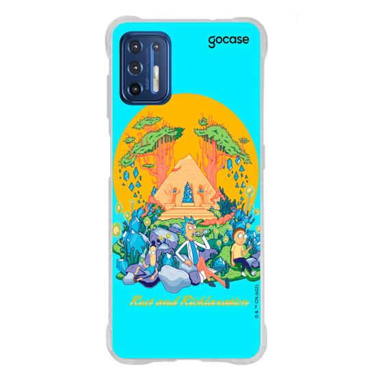 Capinha para celular Rick & Morty - Descansando e Ricklaxando