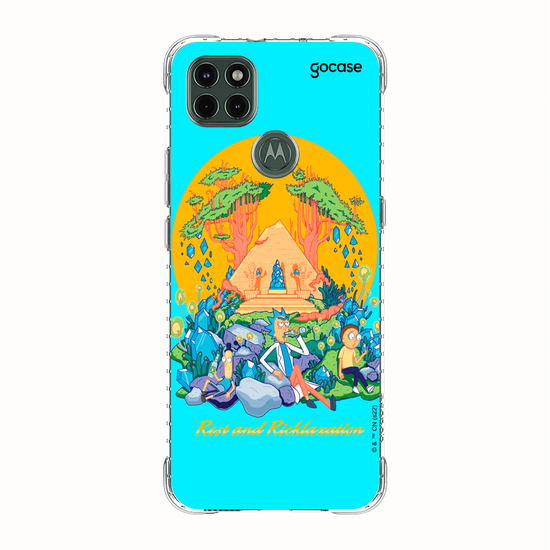 Capinha para celular Rick & Morty - Descansando e Ricklaxando
