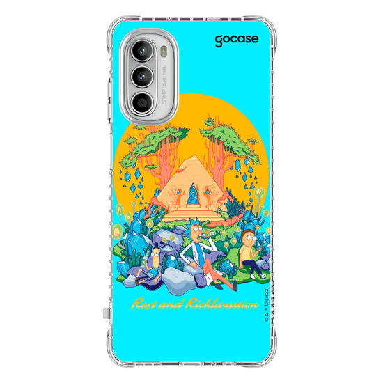 Capinha para celular Rick & Morty - Descansando e Ricklaxando