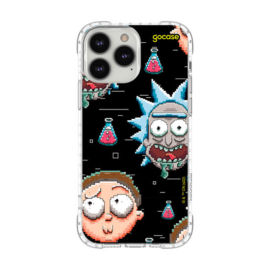 Capinha para celular Rick & Morty - Rick e Morty 8 Bits