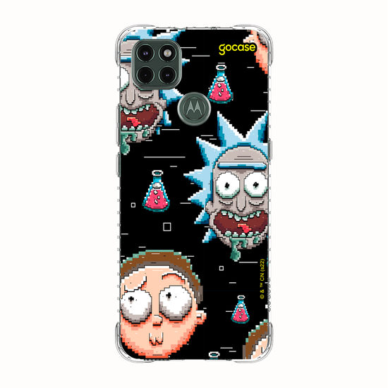 Capinha para celular Rick & Morty - Rick e Morty 8 Bits