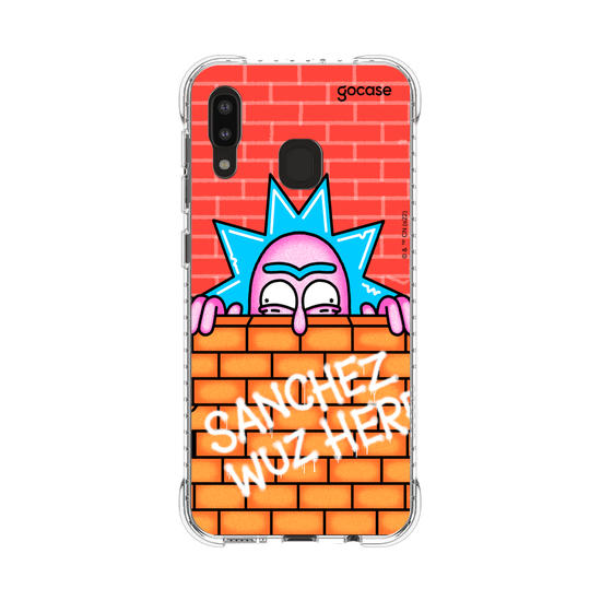 Capinha para celular Rick & Morty - Sanchez Esteve Aqui!