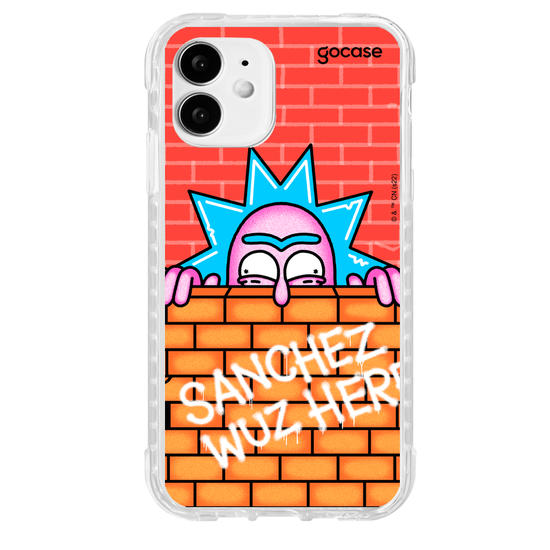 Capinha para celular Rick & Morty - Sanchez Esteve Aqui!