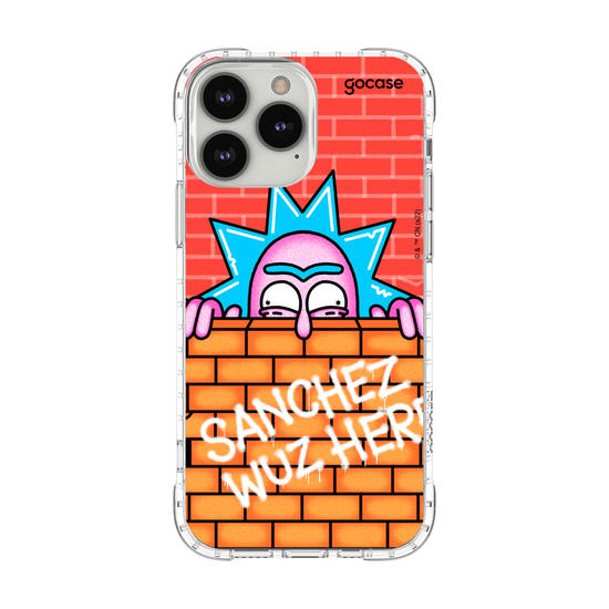 Capinha para celular Rick & Morty - Sanchez Esteve Aqui!