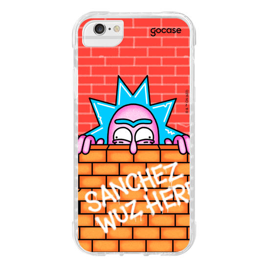 Capinha para celular Rick & Morty - Sanchez Esteve Aqui!