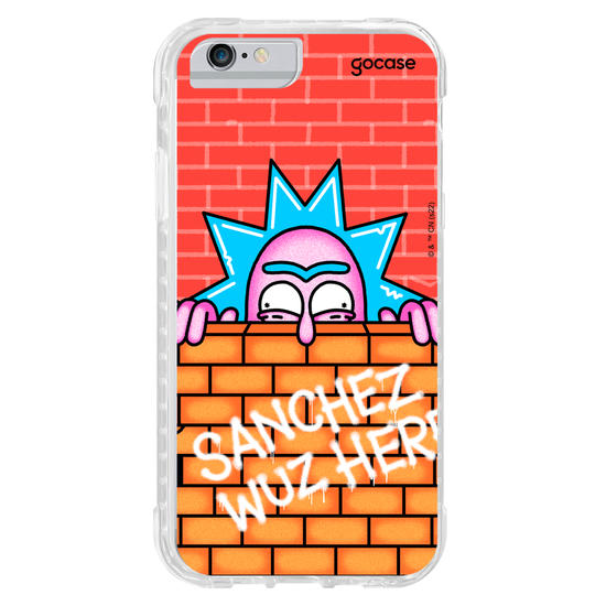 Capinha para celular Rick & Morty - Sanchez Esteve Aqui!