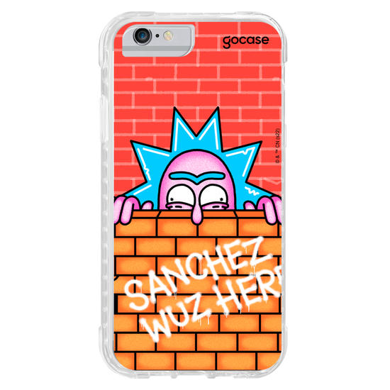 Capinha para celular Rick & Morty - Sanchez Esteve Aqui!