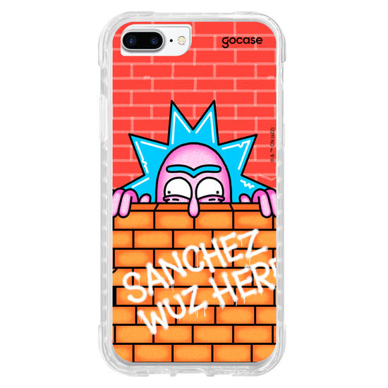 Capinha para celular Rick & Morty - Sanchez Esteve Aqui!