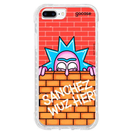 Capinha para celular Rick & Morty - Sanchez Esteve Aqui!
