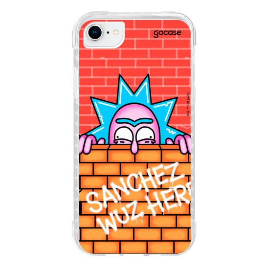 Capinha para celular Rick & Morty - Sanchez Esteve Aqui!