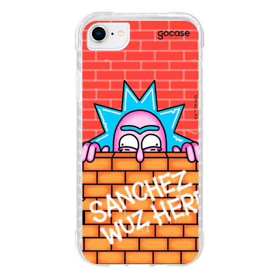 Capinha para celular Rick & Morty - Sanchez Esteve Aqui!
