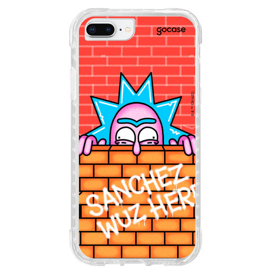 Capinha para celular Rick & Morty - Sanchez Esteve Aqui!