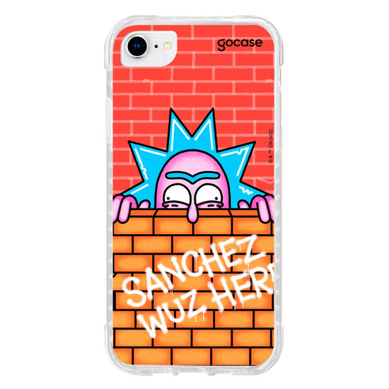 Capinha para celular Rick & Morty - Sanchez Esteve Aqui!