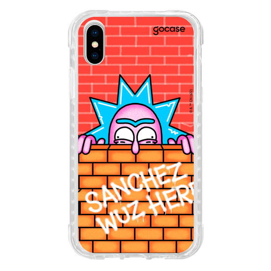 Capinha para celular Rick & Morty - Sanchez Esteve Aqui!