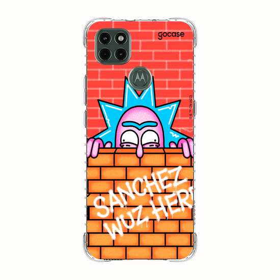 Capinha para celular Rick & Morty - Sanchez Esteve Aqui!