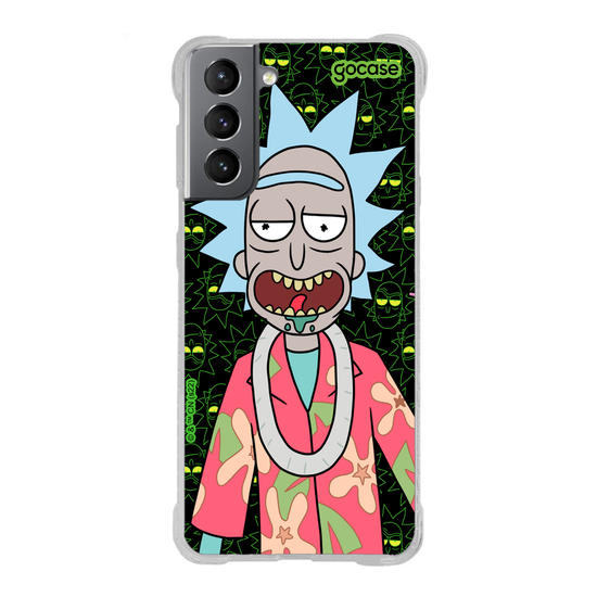 Capinha para celular Rick & Morty - Rick Havaiano