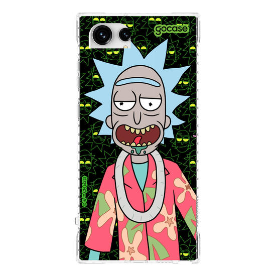 Capinha para celular Rick & Morty - Rick Havaiano