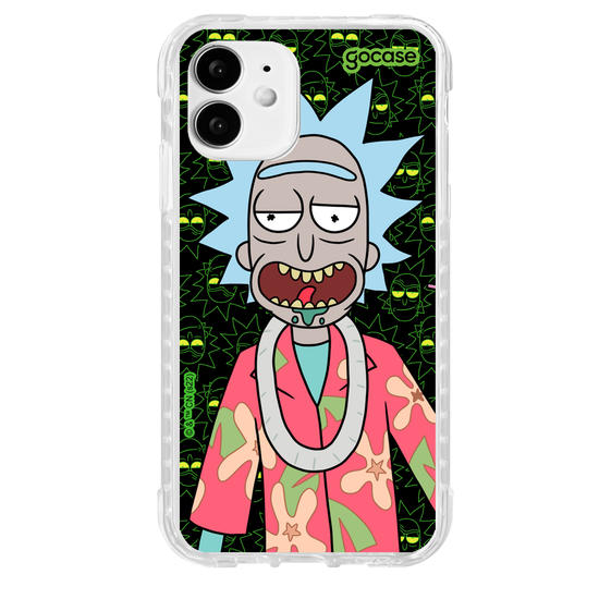 Capinha para celular Rick & Morty - Rick Havaiano