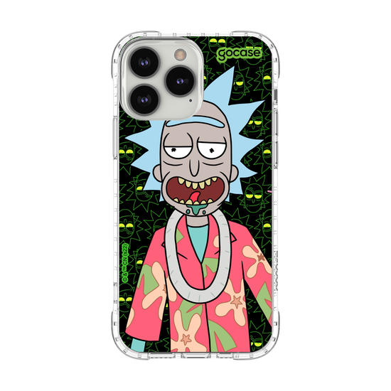 Capinha para celular Rick & Morty - Rick Havaiano