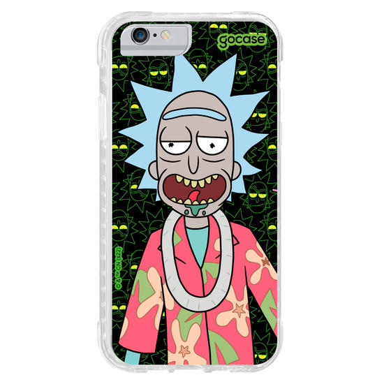 Capinha para celular Rick & Morty - Rick Havaiano